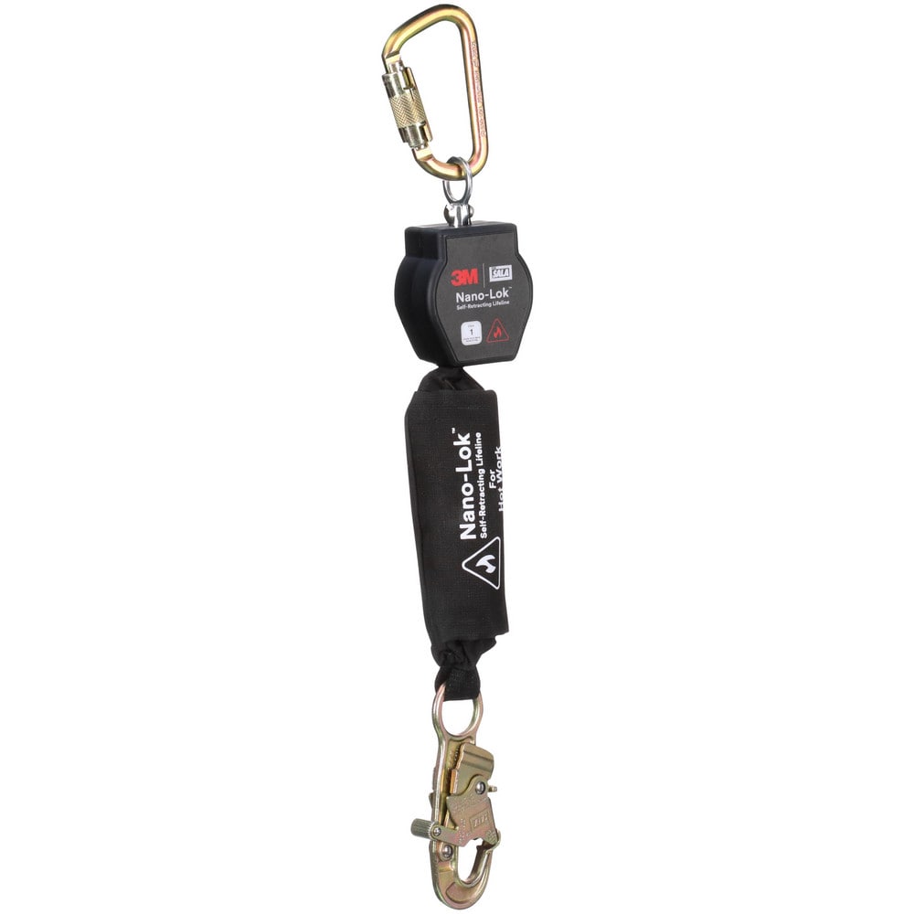 Self-Retracting Lifeline: 420 lb Capacity, 6.00' Lifeline