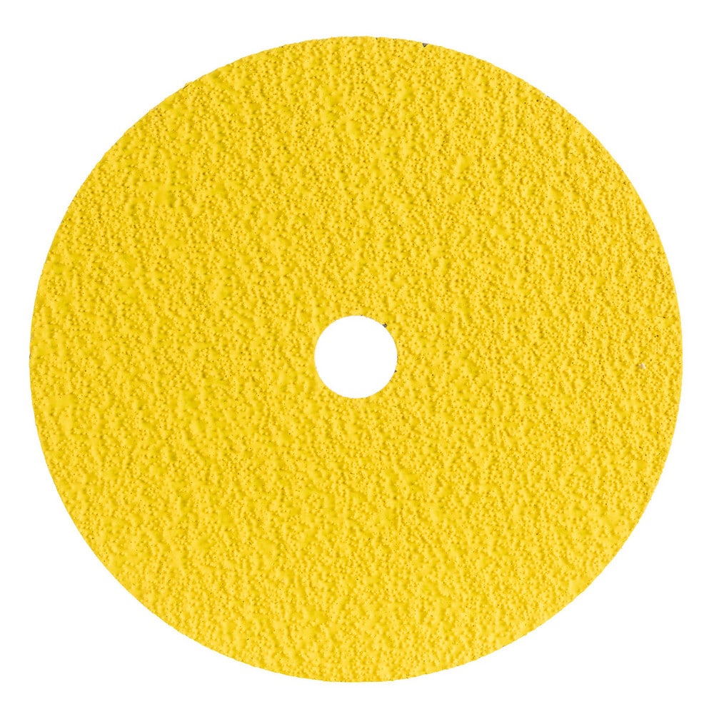 Fiber Disc: 9-1/8" Disc Dia, 7/8" Hole, Arbor Hole, 36 Grit, Premium Ceramic Alumina
