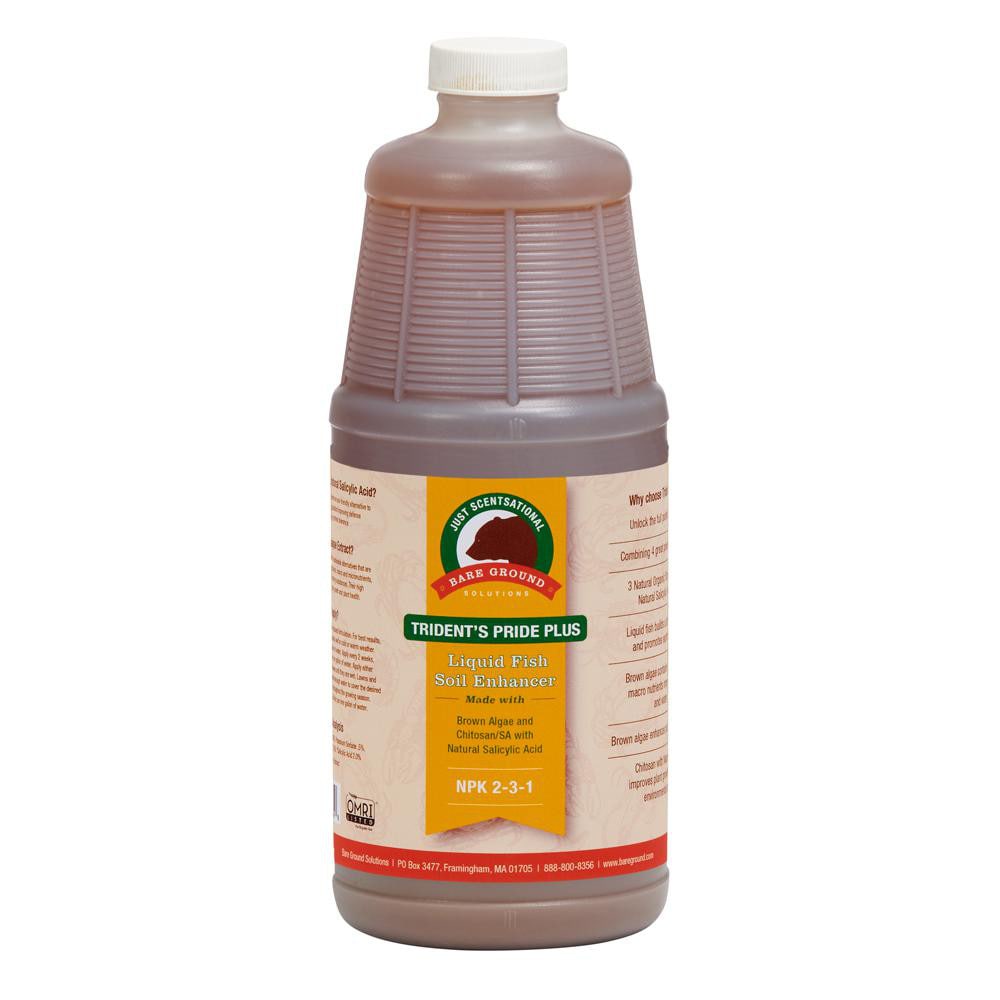 Garden & Pump Sprayer Accessories; Description: Trident's Pride Plus Liquid Fish Soil Enhancer NPK 2-3-1 32oz bottle; Form: Liquid; For Use With: Sprayer; Chemical Safe: Yes; Type: Fertilizer
