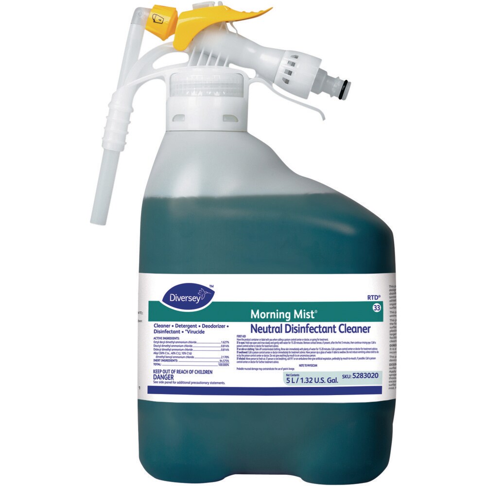 All-Purpose Cleaner: 1.32 gal, Spray Bottle, Disinfectant