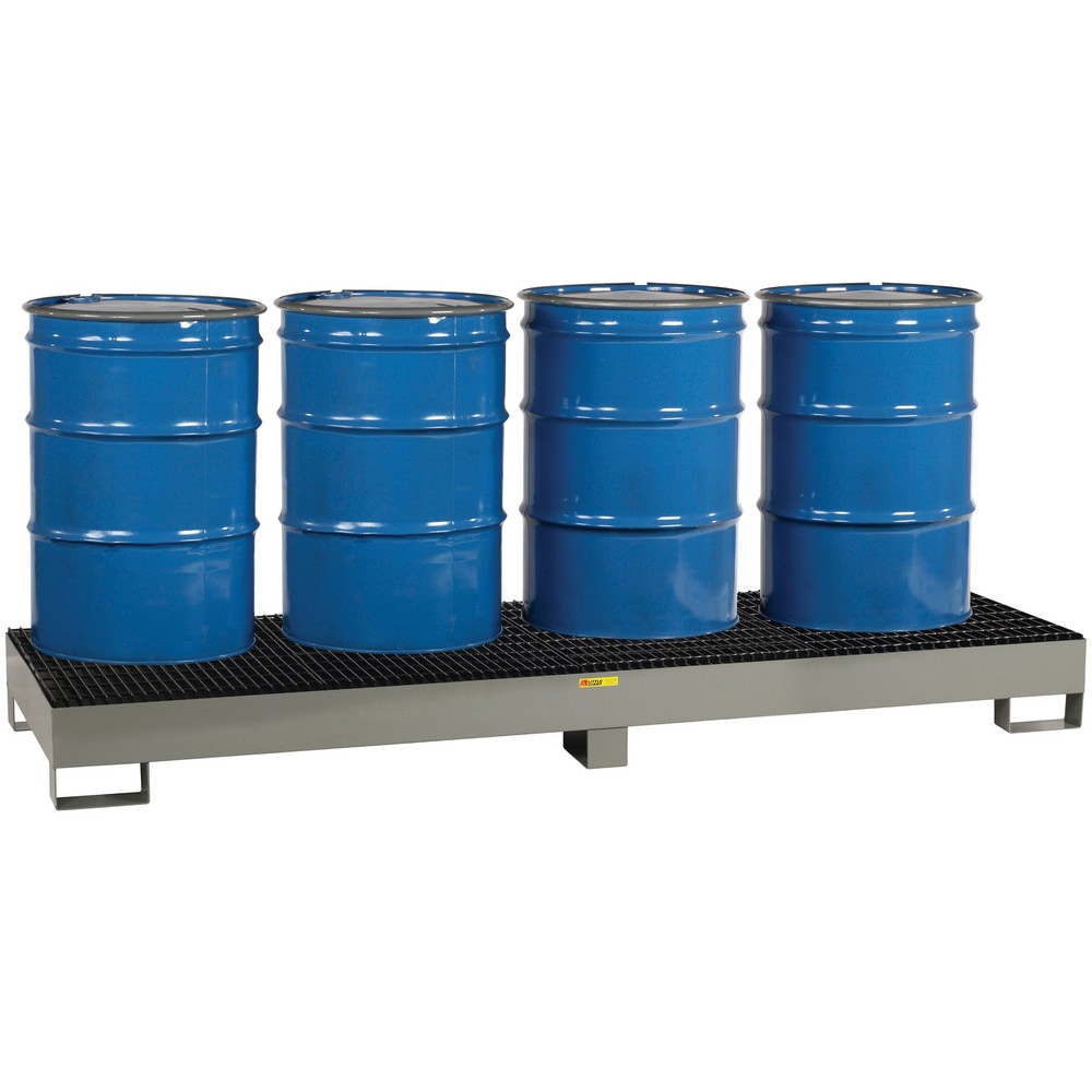 Drum Rack: 4 Drum, 93.00 gal, 6000.00 lb, Steel