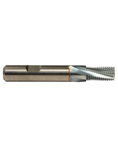 1/4-18 NPT GF -Spiral-Long-Coolant- TICN Thread Mill