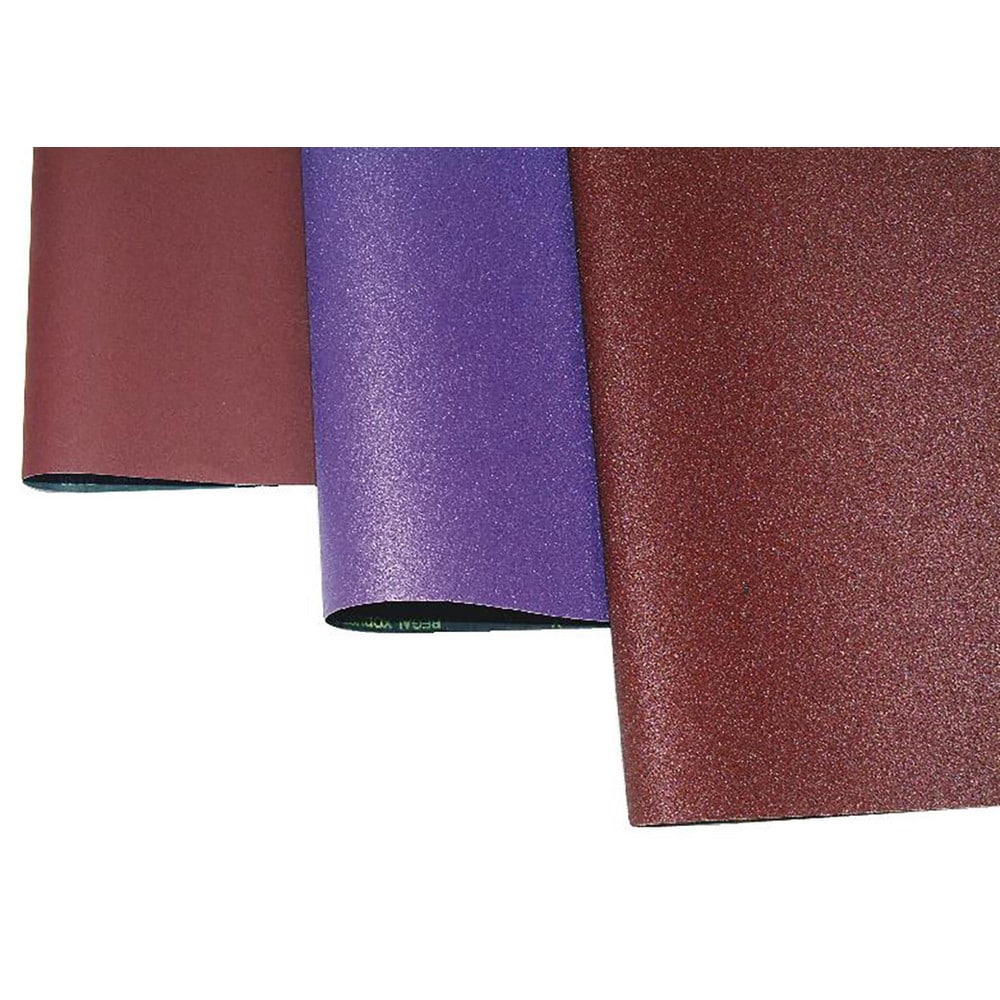 Abrasive Belt: 43" Wide, 75" OAL, 180 Grit, Aluminum Oxide