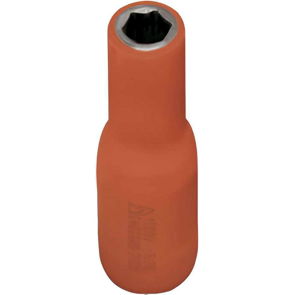 Standard Hand Socket: 1/4" Drive, 9/16" Socket, 6-Point