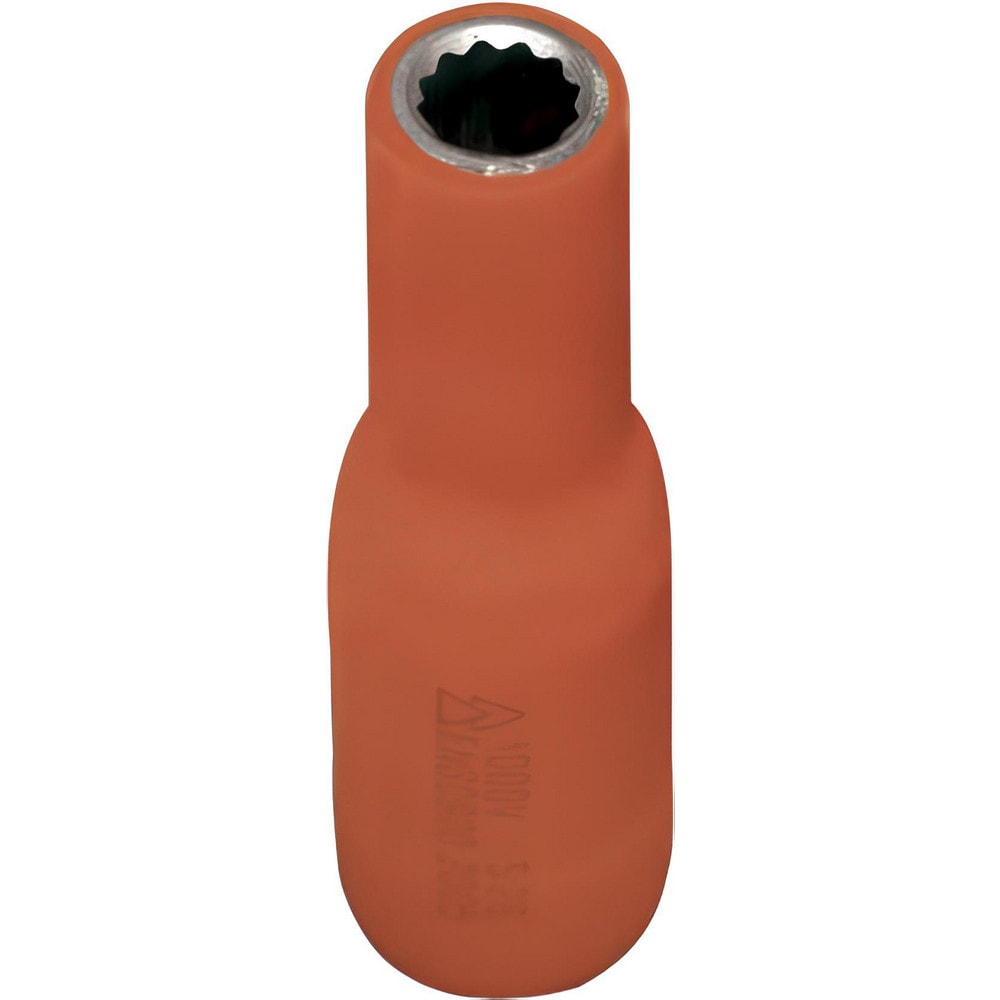 Standard Hand Socket: 3/8" Drive, 1/2" Socket, 12-Point
