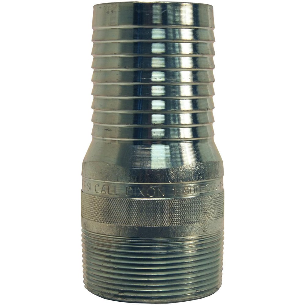 Combination Nipples For Hoses; Type: King Nipple; Material: Plated Steel; Thread Standard: Male NPT; Thread Size: 2 in; Overall Length: 4.69 in; Epa Watersense Certified: No