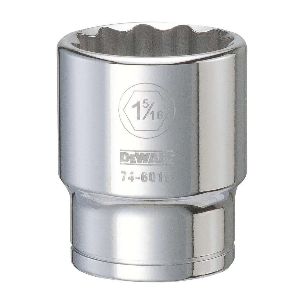 Standard Hand Socket: 3/4" Drive, 1-5/16" Socket, 12-Point