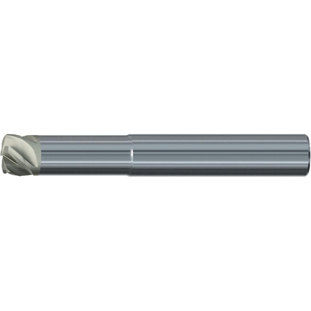 Corner Radius End Mill: 0.5000" Dia, 40.00 deg Helix, Series 3915