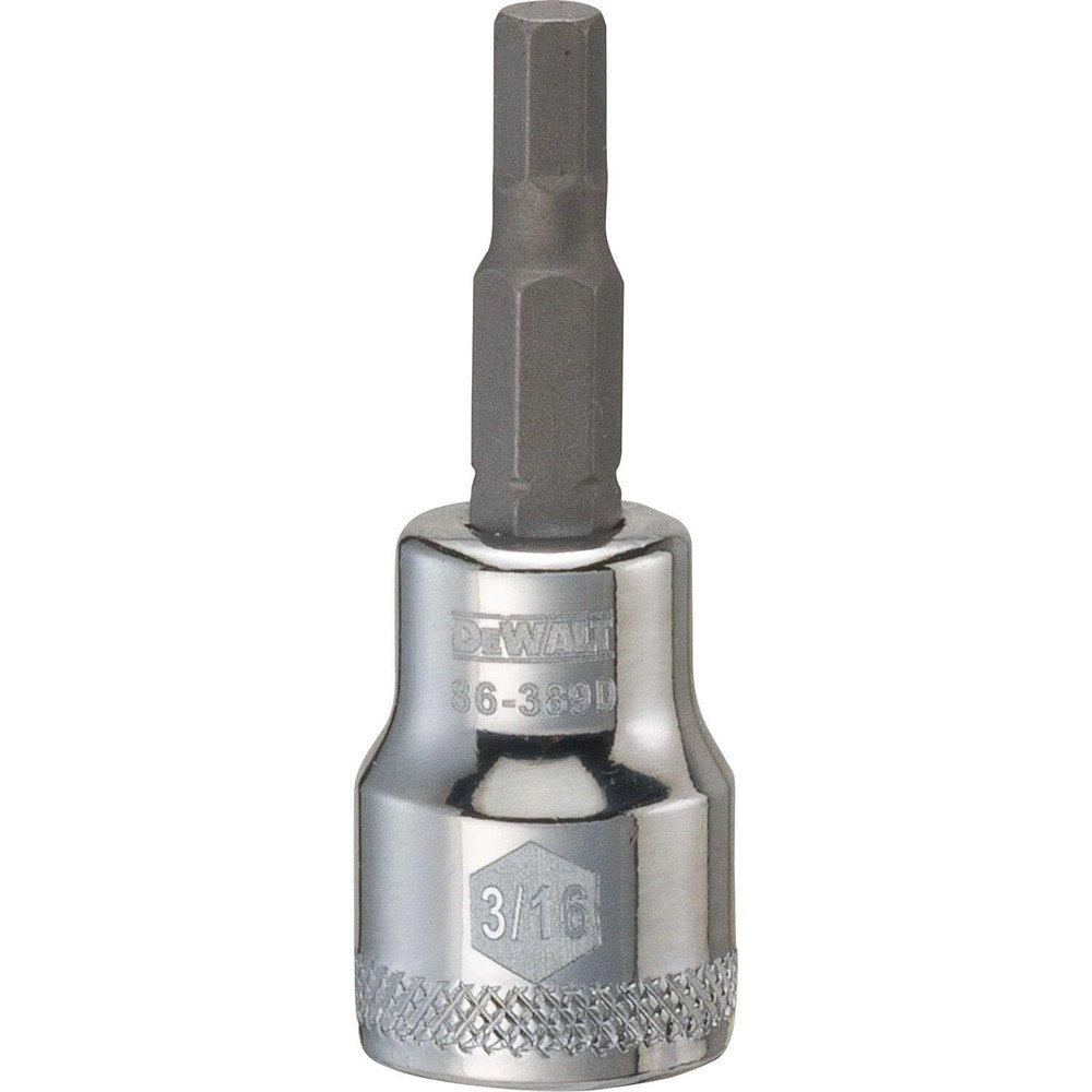 Standard Hand Socket: 3/8" Drive, 3/16" Socket, 6-Point