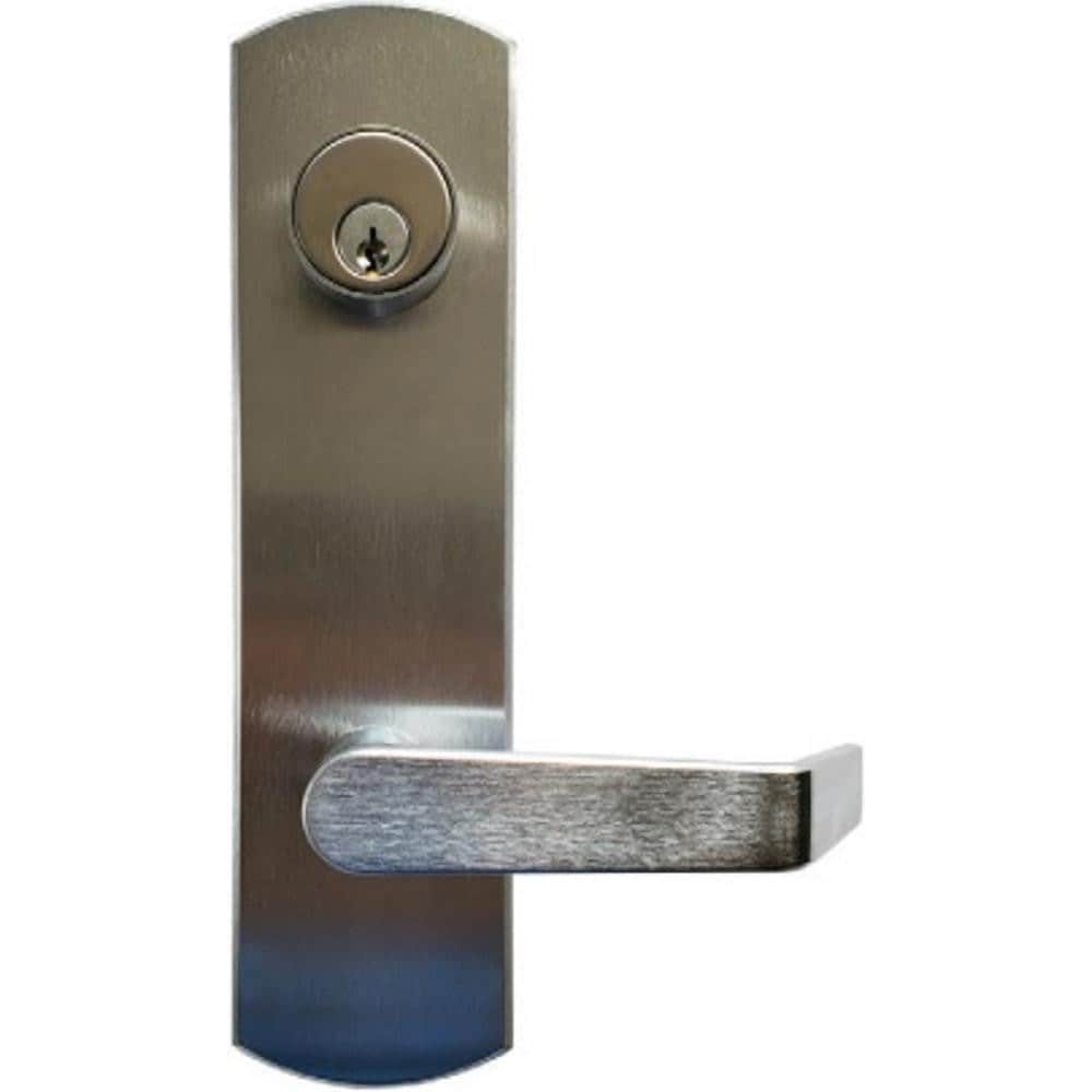 Trim; Trim Type: Entrance Exit Device Trim with Escutcheon; For Use With: OED 1500 Exit Devices; Material: Stainless Steel; For Door Thickness: 1.75; Overall Length: 10.75; Overall Width: 3