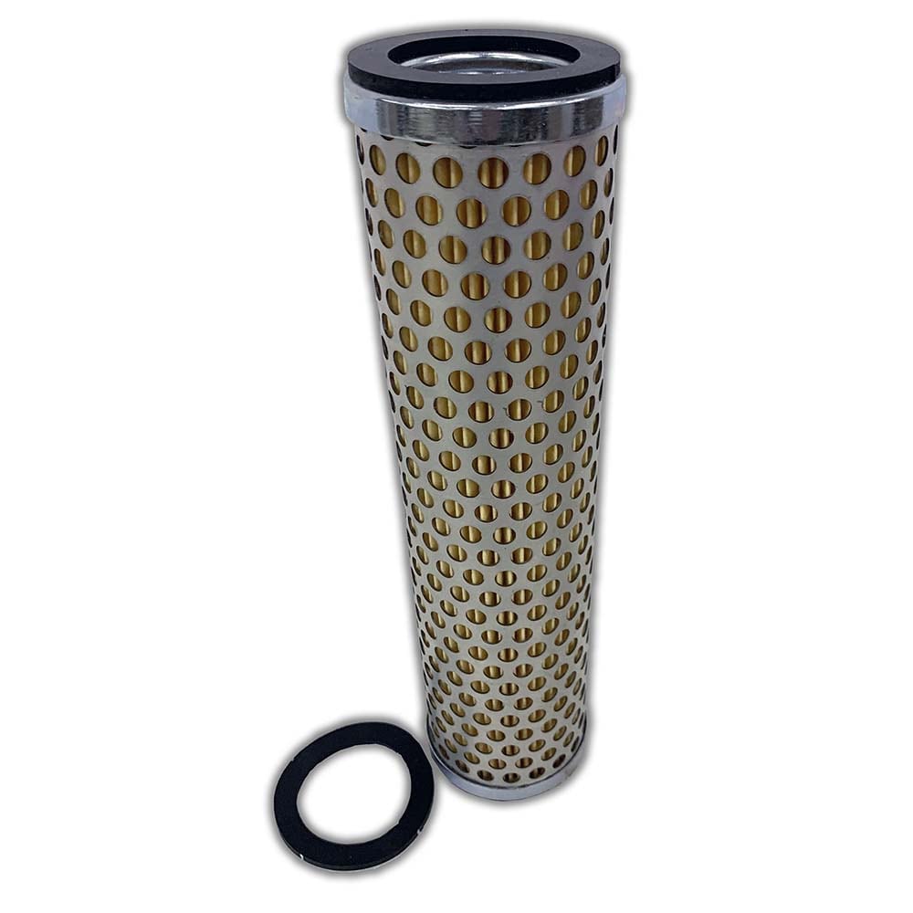 Replacement/Interchange Hydraulic Filter Element: Cellulose, 3 µ