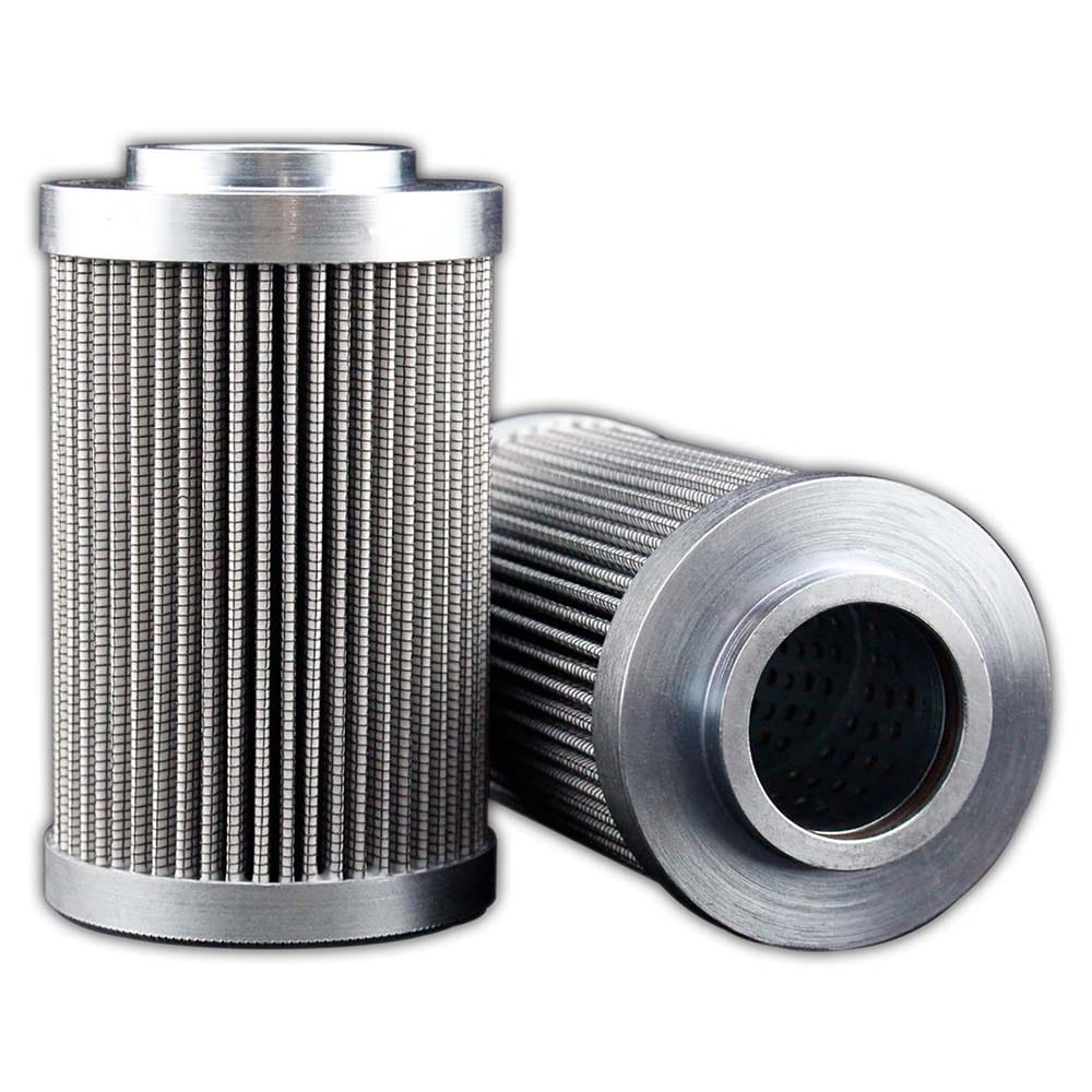 Replacement/Interchange Hydraulic Filter Element: Microglass, 10 µ