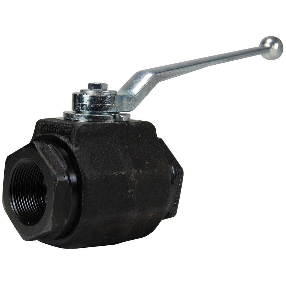 Full-Bore: 3/4" Pipe, Female x Female Port, Carbon Steel