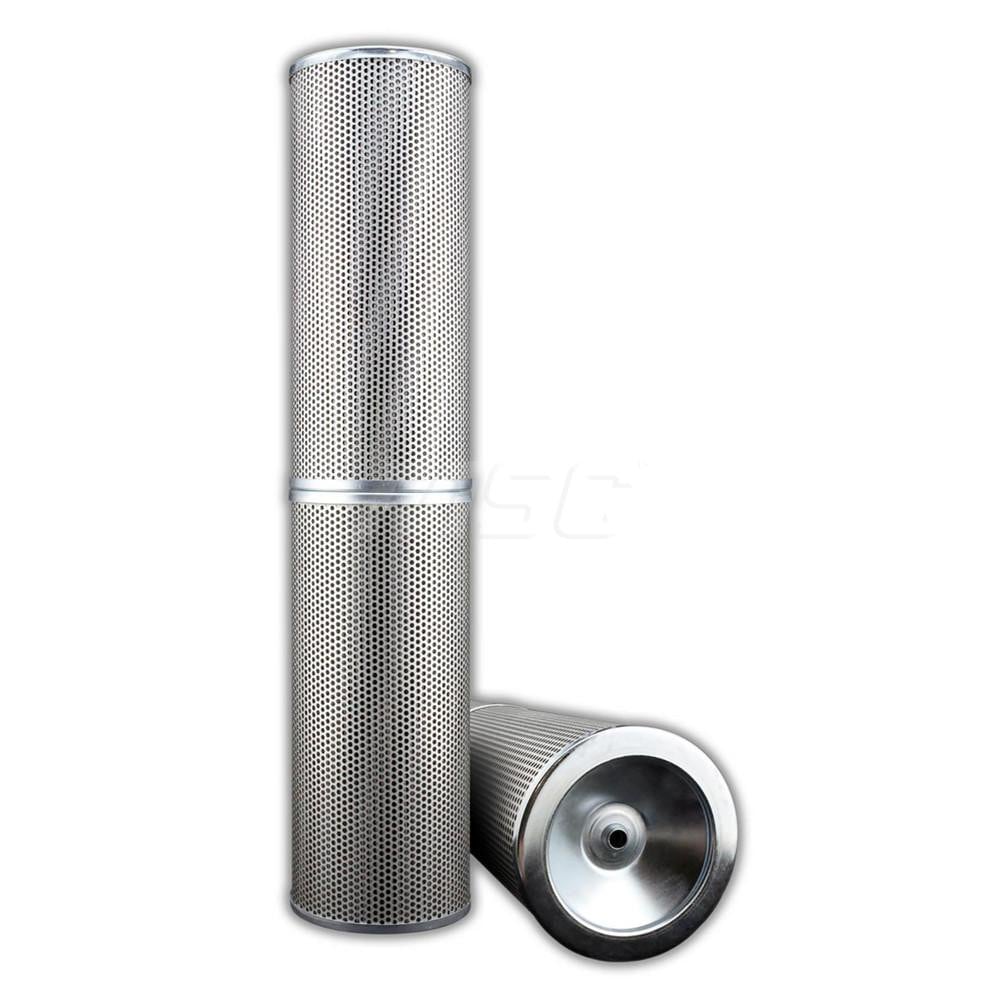 Replacement/Interchange Hydraulic Filter Element: Microglass, 10 µ
