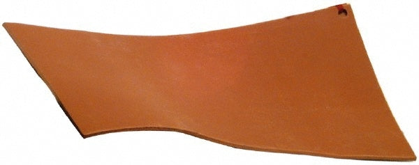 Closed Cell Silicone Foam Sheet: 36" Wide, 36" Long, Orange-Red