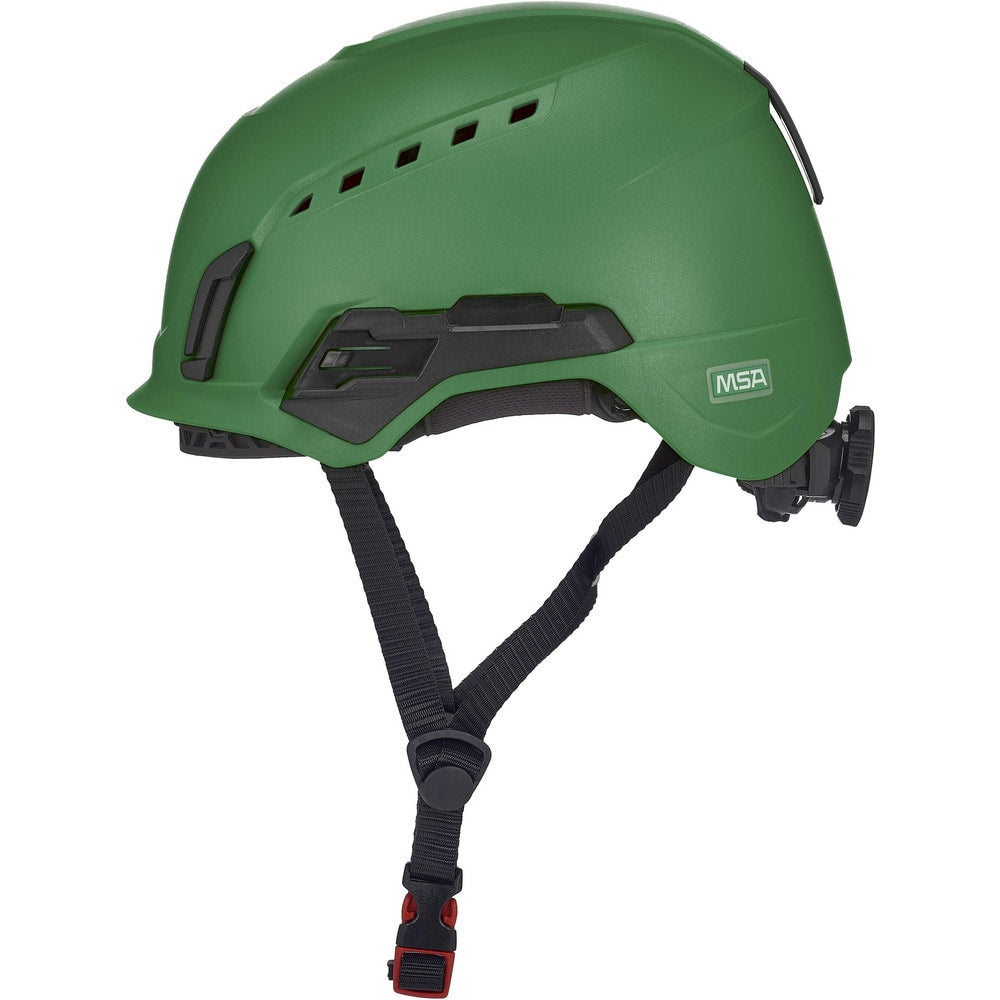 Rescue Helmet: Ratchet Adjustment, 4-Point Suspension, ABS