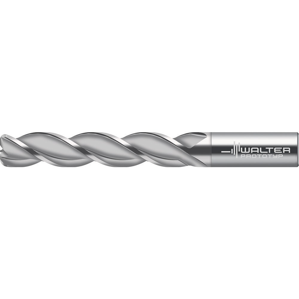 Corner Radius End Mill: 20.00 mm Dia, 100.0000 mm LOC, 35.00 deg Helix, Corner Radius End, Series MC166