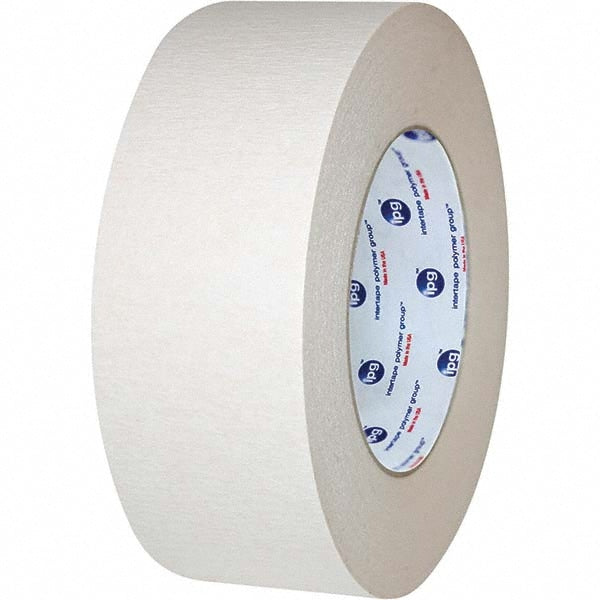 Natural Double-Sided Paper Tape: 48 mm Wide, 9.1 m Long, 6 mil Thick, Rubber Adhesive