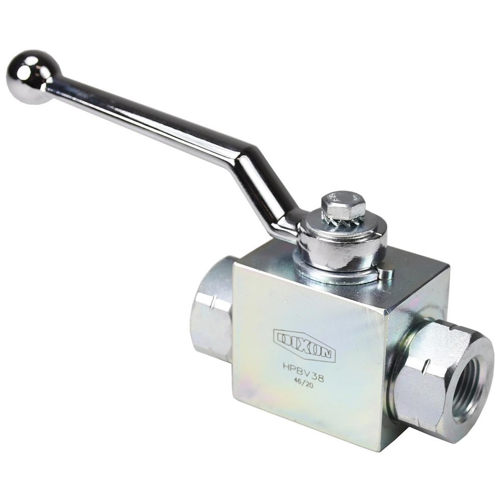 Full-Bore: 1/4" Pipe, Female x Female Port, Carbon Steel