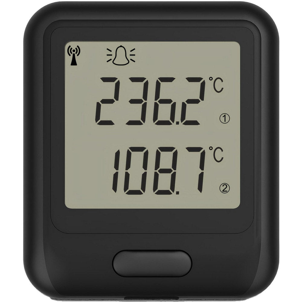 Thermometer/Hygrometers & Barometers; Product Type: Thermocouple Data Logger; Probe Type: Wired Probe, Wireless Sensor; Accuracy: ±1.5°C; Dew Point Accuracy:  ; Power Source: Battery, AC Rechargeable; Batteries Included: Yes
