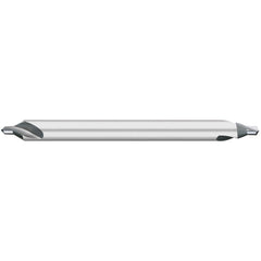 Combo Drill & Countersink:  #3,  1/4" Body Dia,  118°,  Solid Carbide