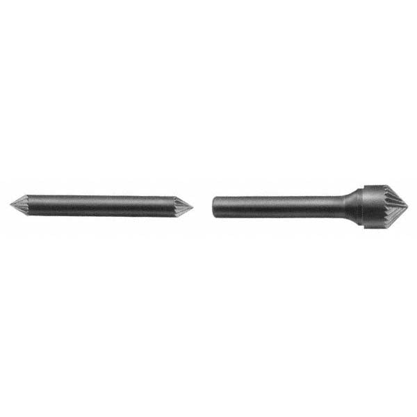 Countersink: 1/8" Head Dia, 90 ° Included Angle, Carbide, Right Hand Cut