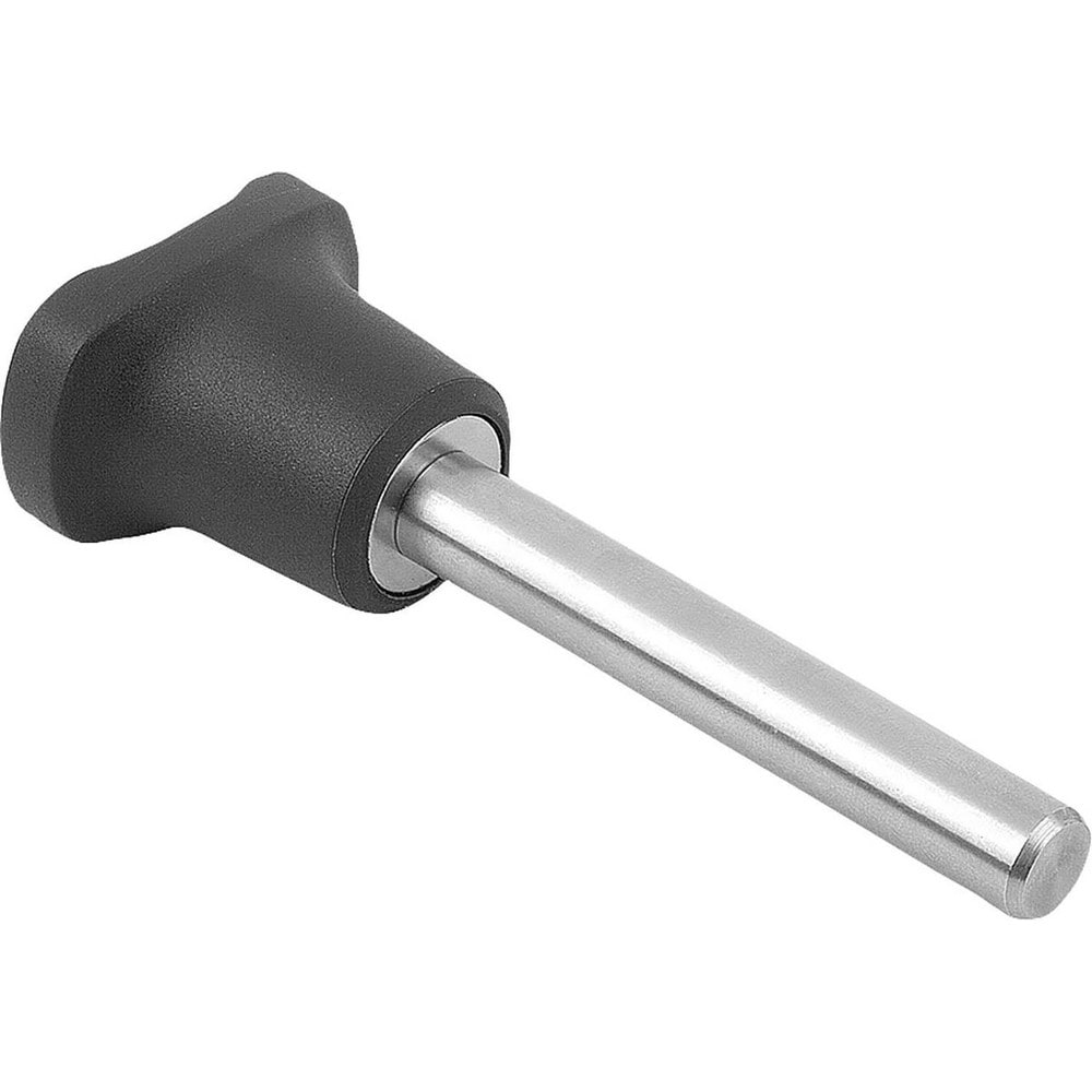 Magnetic Quick-Release Pin Pin: T-Handle Handle, 3/8" Pin Dia