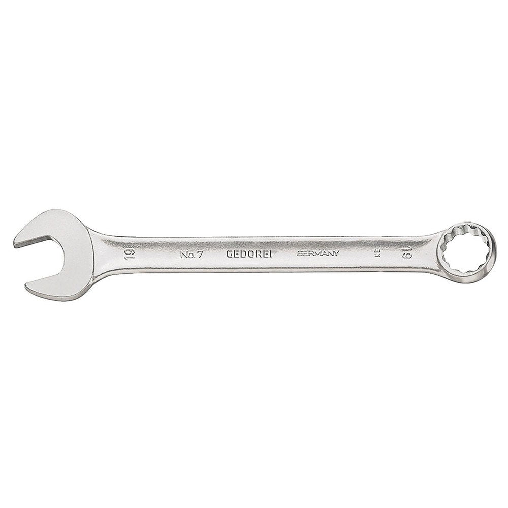 Combination Wrench: 5/8" Head Size, 15 deg Offset