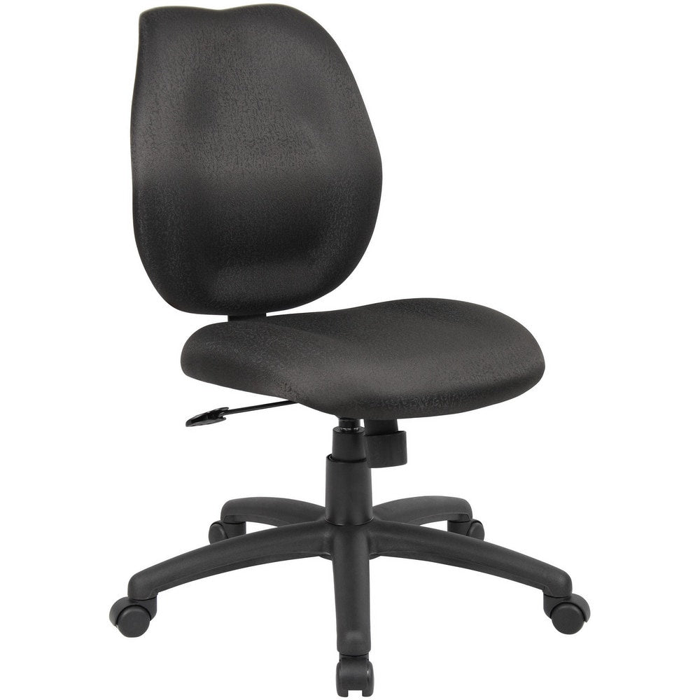 Task Chair: Task Fabric, Adjustable Height, Black