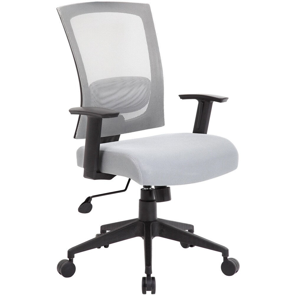 Task Chair: Crepe, Adjustable Height, Black