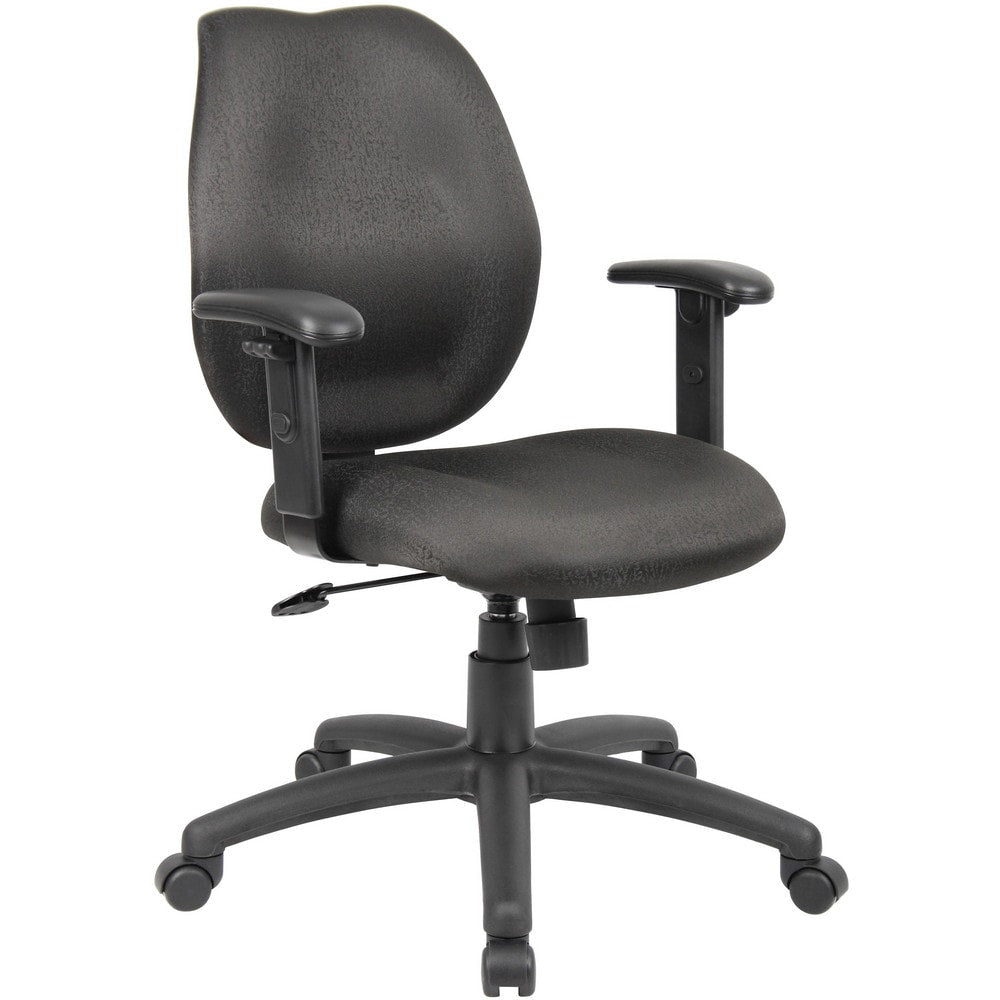 Task Chair: Task Fabric, Adjustable Height, Black