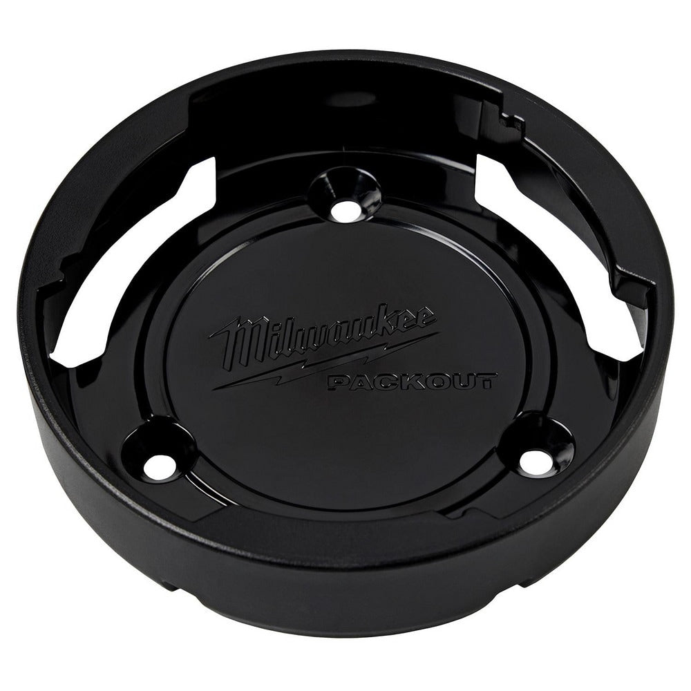 Portable Cooler Accessories; Type: Twist to Lock Mount; Cooler Compatibility: PACKOUT™; Material: Plastic; Color: Black