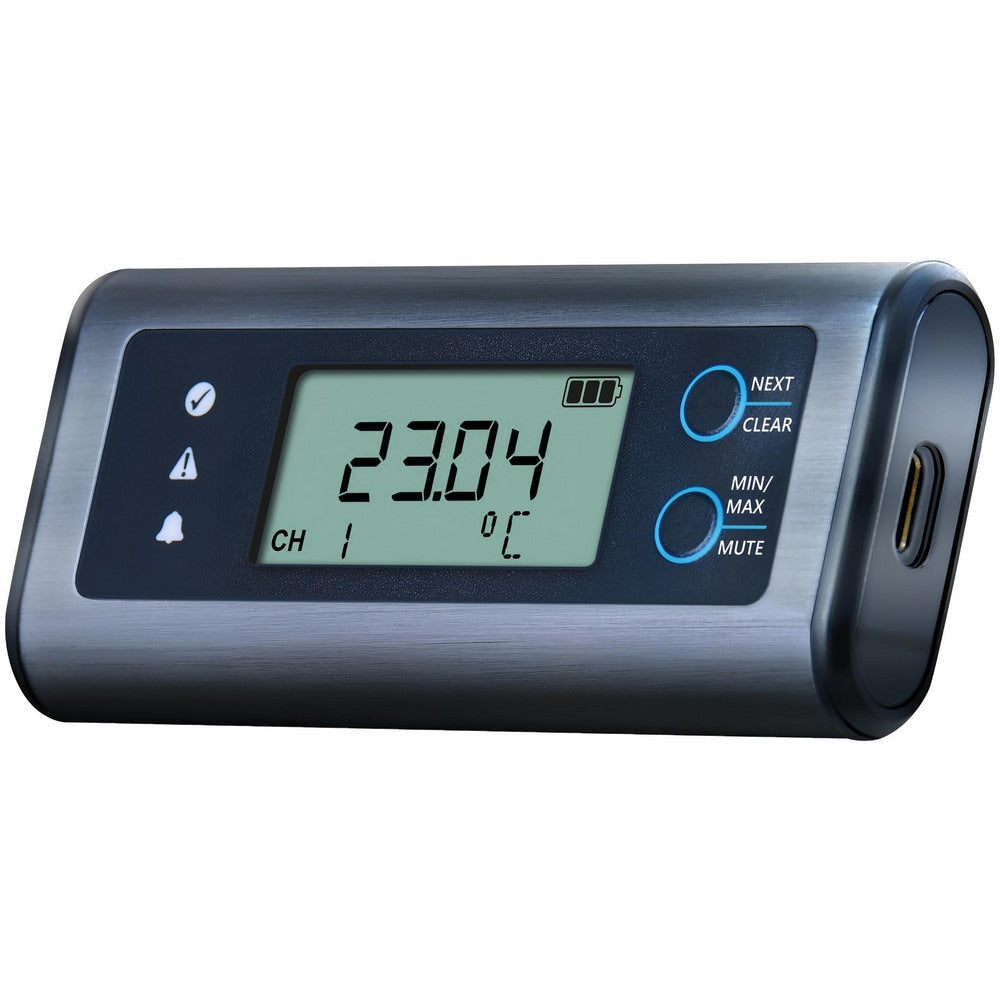 Digital Thermometers & Probes; Accuracy: +/-0.2°C (0.36°F); Sensor Input: Wireless Remote Sensor; Minimum Temperature (Deg F - 3 Decimals): -0.400; Minimum Temperature (C - 2 Decimals): -18.00; Maximum Temperature (C): 55.00; Maximum Temperature (F) (