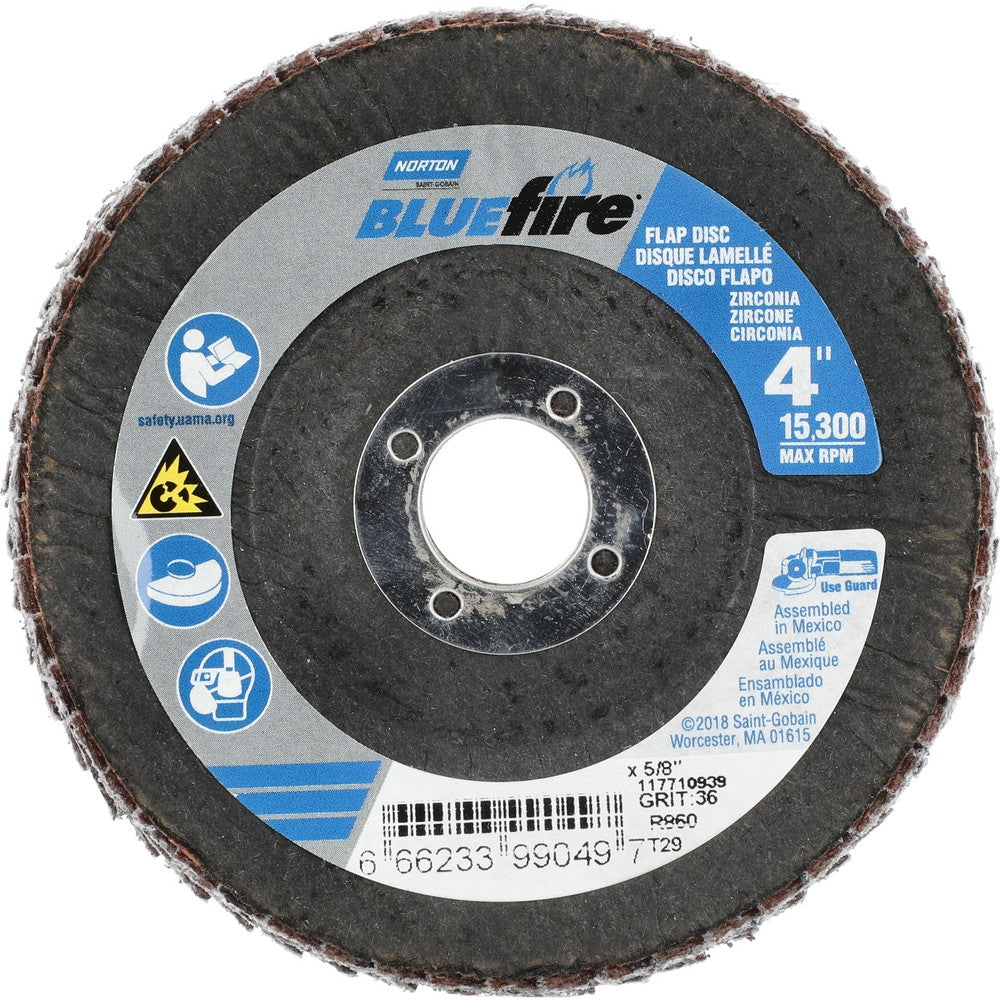 Flap Disc: 4" Dia