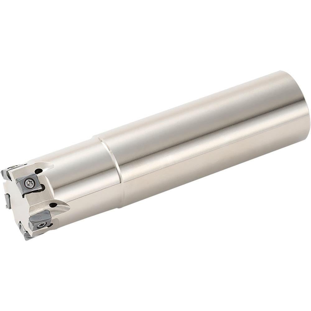 Indexable Square-Shoulder End Mill: MA901250W10012T2C, 0.4724'' Max Depth of Cut, 1.0000'' Shank Dia, Cylindrical Shank