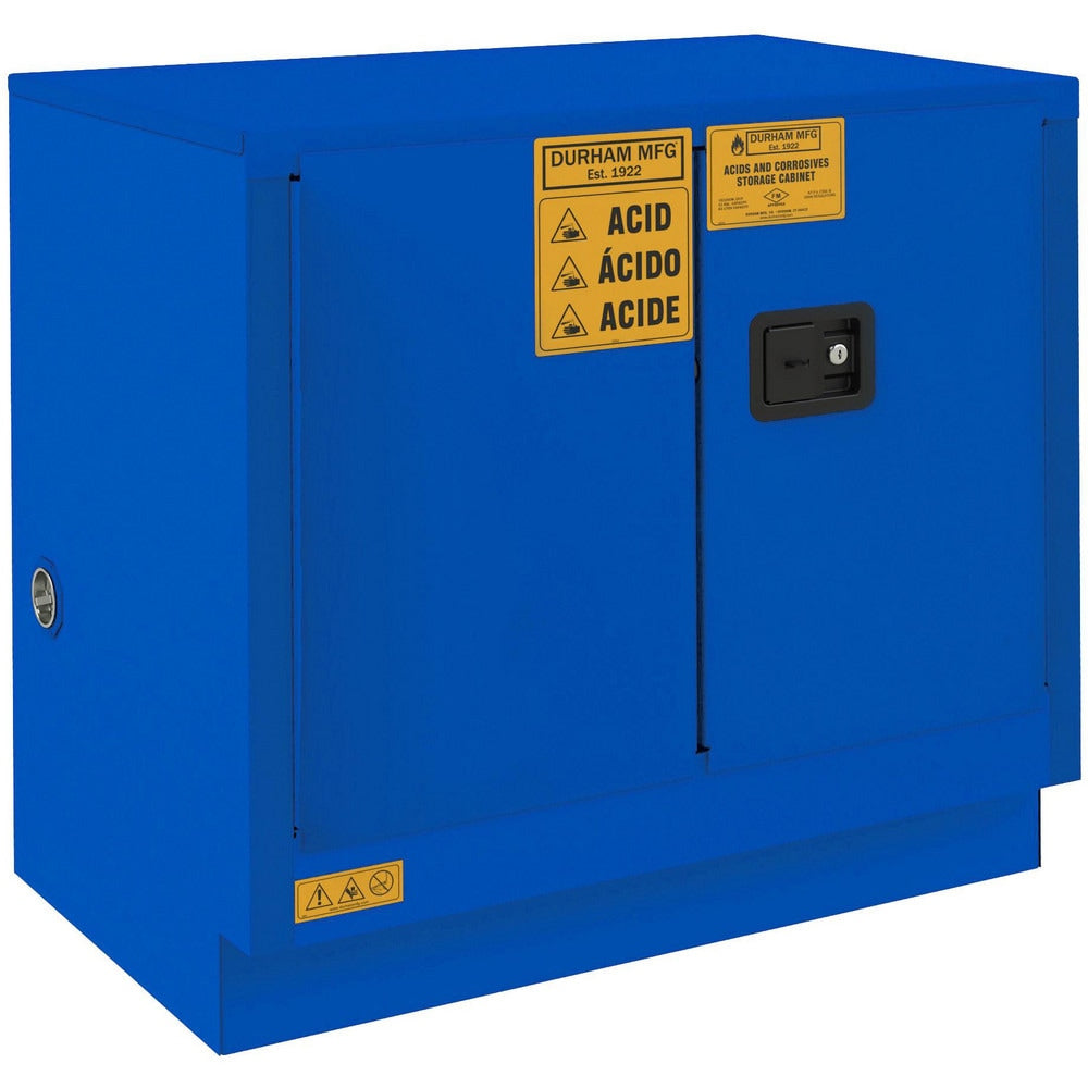 Corrosives Safety Cabinet: Blue