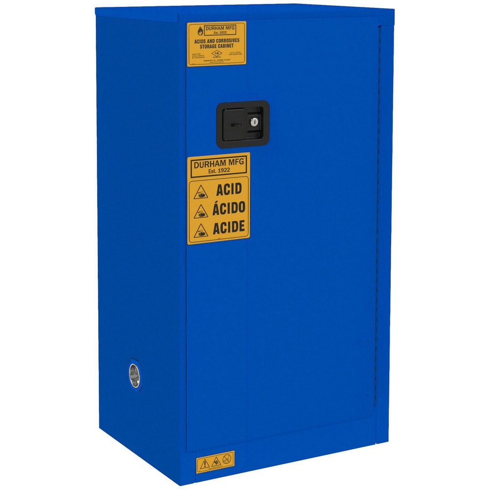 Corrosives Safety Cabinet: Blue
