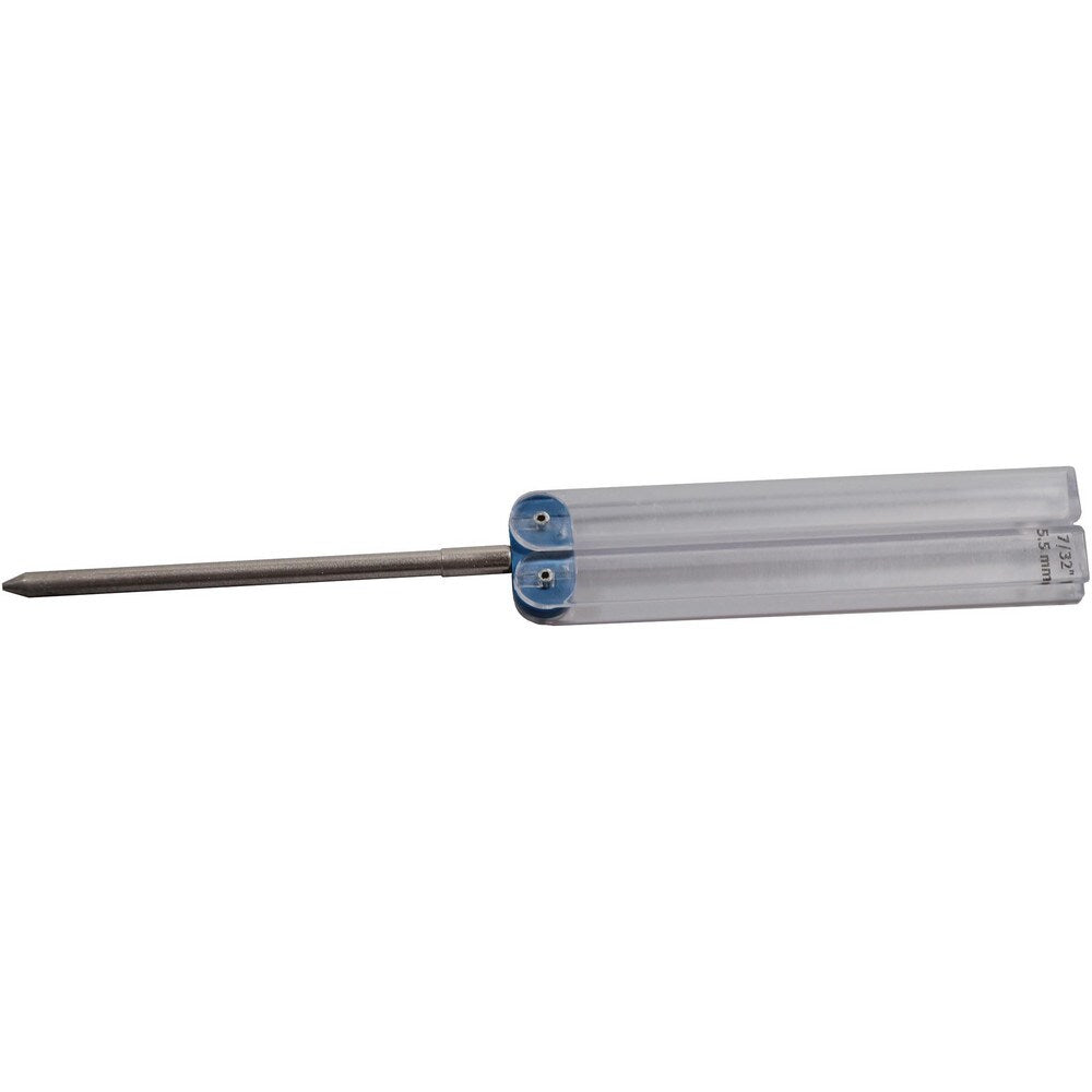 Sharpening Stone: 9-1/2'' OAL, 7/32'' Wide, 7/32'' Thick, Round Tapered, Diamond