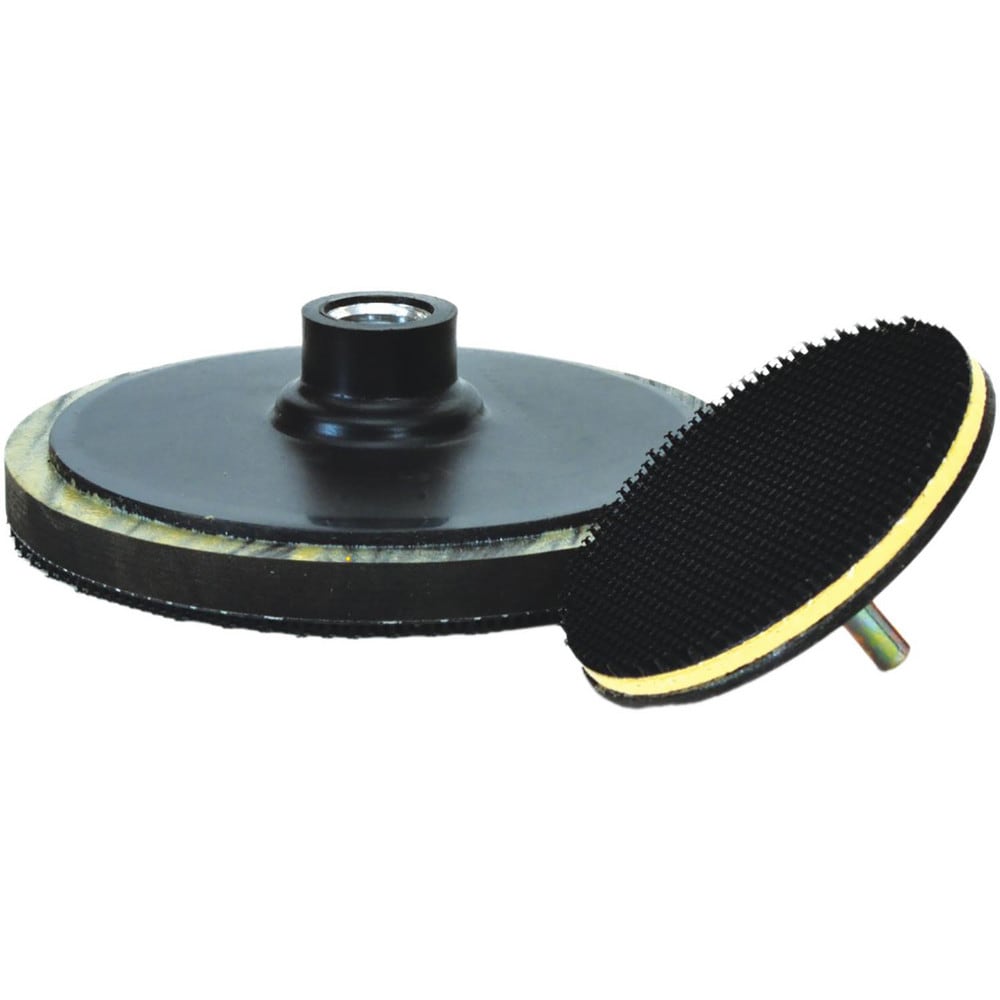 Disc Backing Pad: 6" Dia, Hook & Loop
