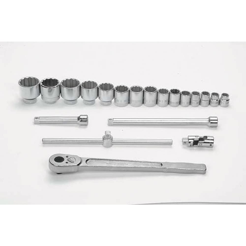 Standard Hand Socket: 3/4" Drive, 35.00 mm Socket, 12-Point