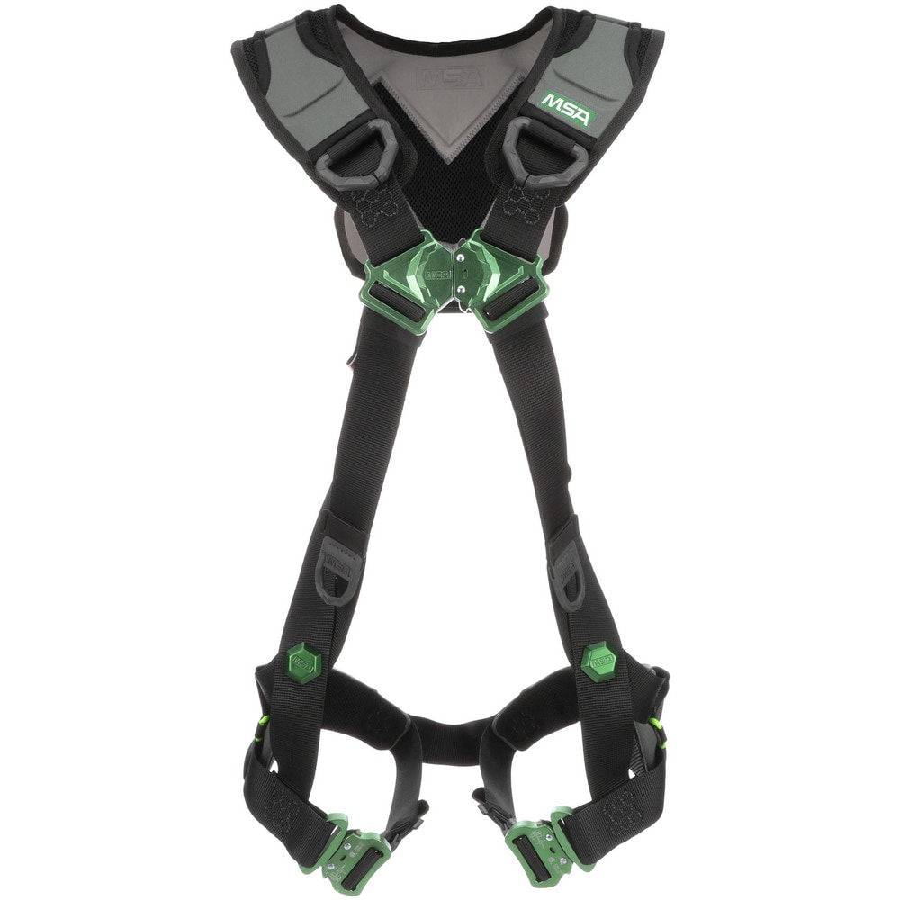 Fall Protection Harnesses: 400.000 Lb, Standard Style, Size 2X-Large, For Confined Space, General Industry & General Purpose, Polyester, Back D-Ring