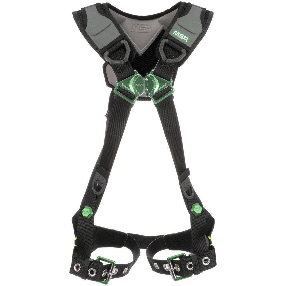 Fall Protection Harnesses: 400.000 Lb, Standard Style, Size 2X-Large, For Confined Space, General Industry & General Purpose, Polyester, Back D-Ring