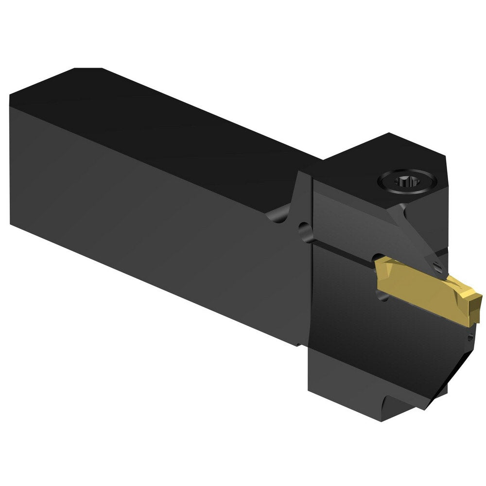Indexable Grooving Toolholder: C2A-QS20-LFG15B-090CB, Left Hand, 0.1575" Max Groove Width