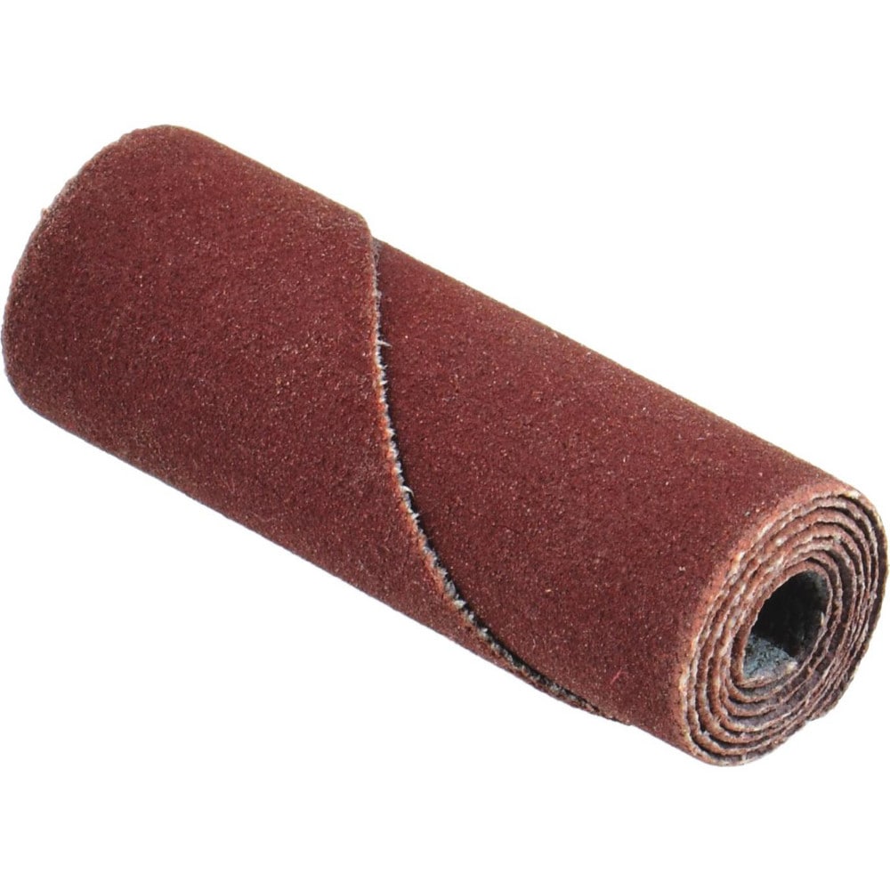 Straight Cartridge Roll: 5/16" Dia, 1-1/2" OAL, 100 N/A Aluminum Oxide
