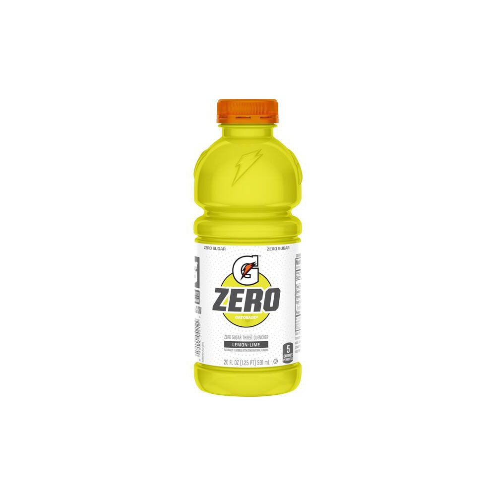Activity Drink: 20 Bottle, Lemon-Lime, Liquid, Yields 20.00 oz