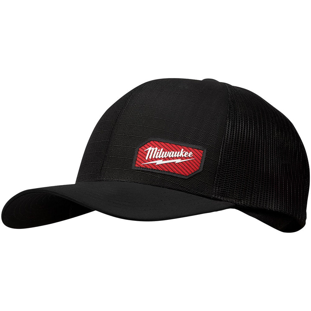 Trucker Hat: Ripstop Polyester, Black, Size Universal