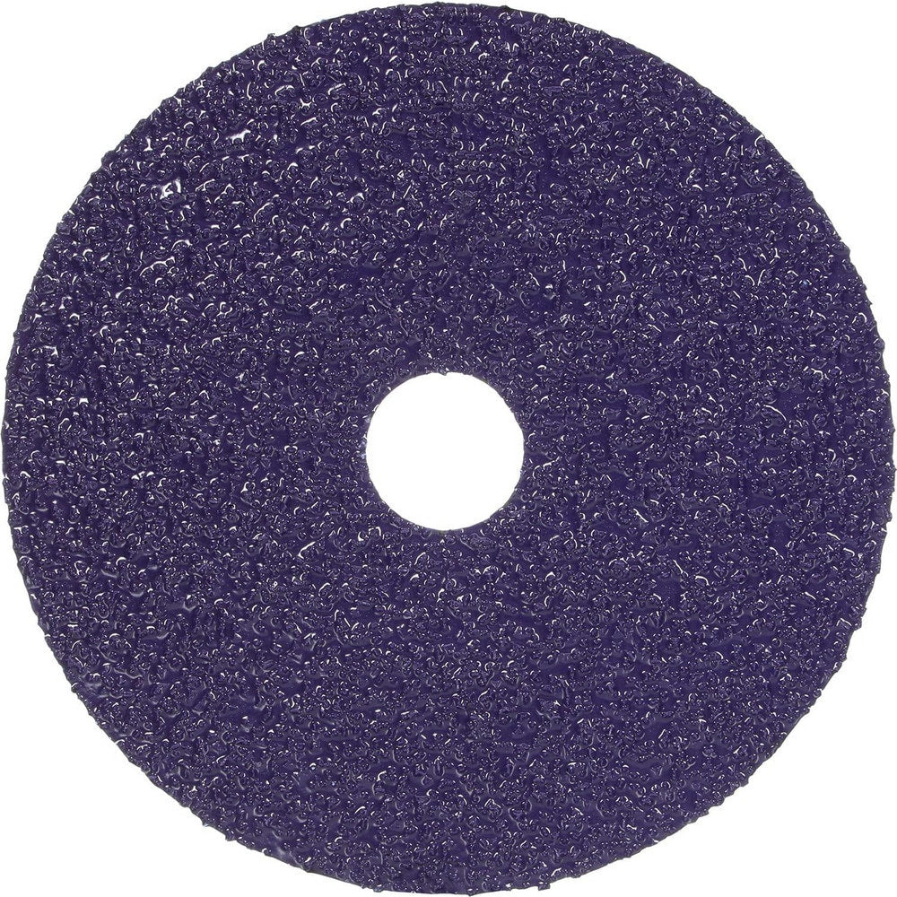 Fiber Disc: 4" Disc Dia, 7/8" Hole, Arbor Hole, 36 Grit, Premium Ceramic Alumina