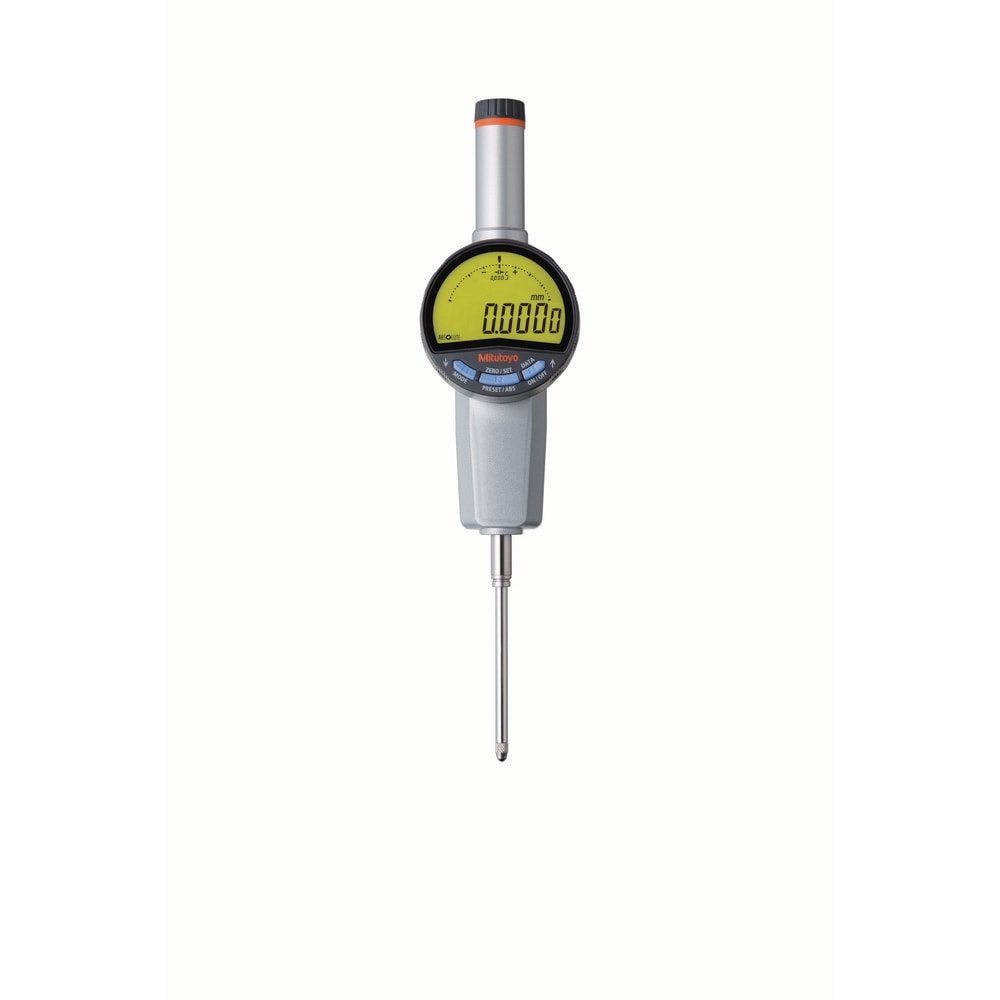 Electronic Test Indicator: 50.00 mm Max, 0.002m Accuracy, Carbide Contact Point -