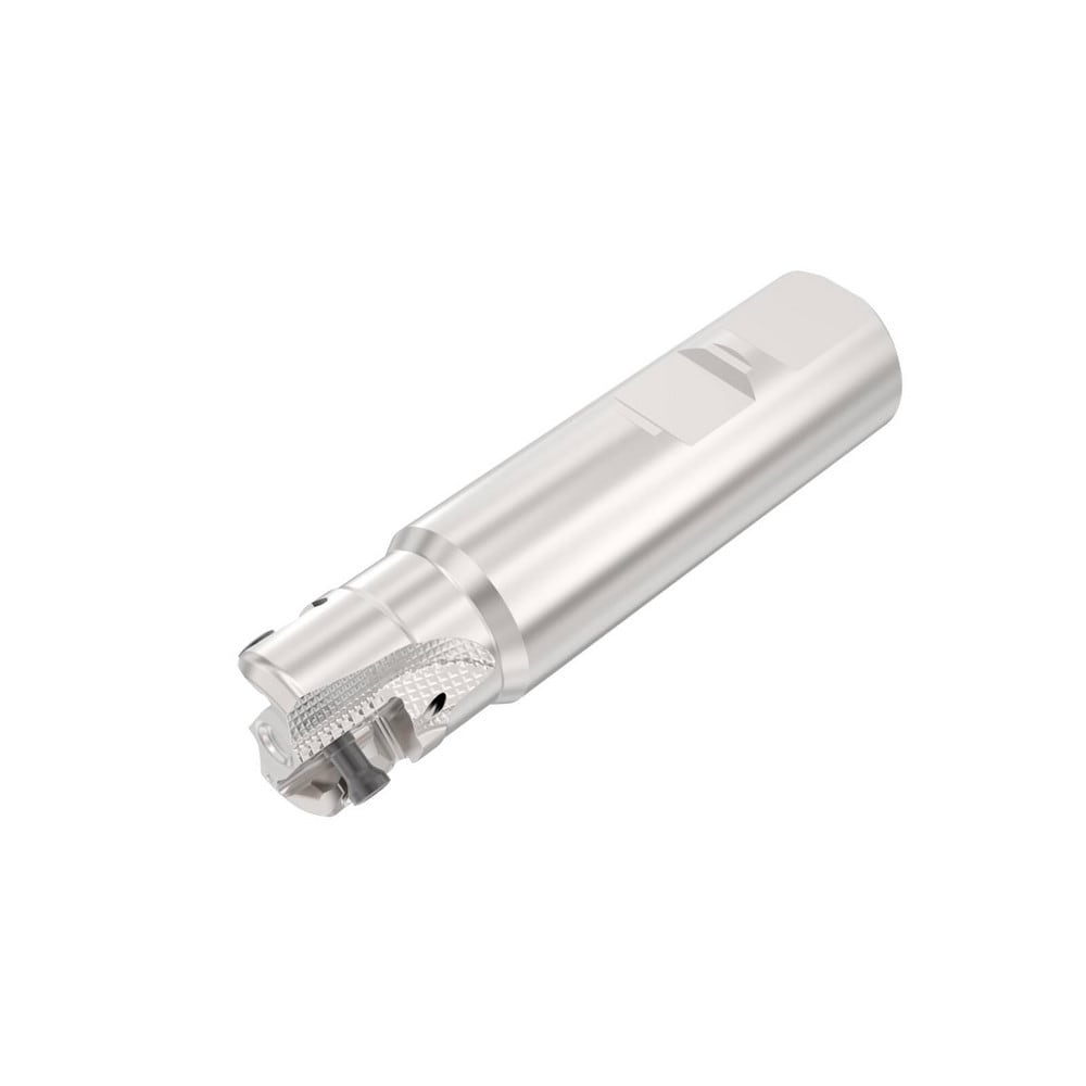 Indexable Square-Shoulder End Mill: R217.942525.3LO122A, Weldon Flat Shank
