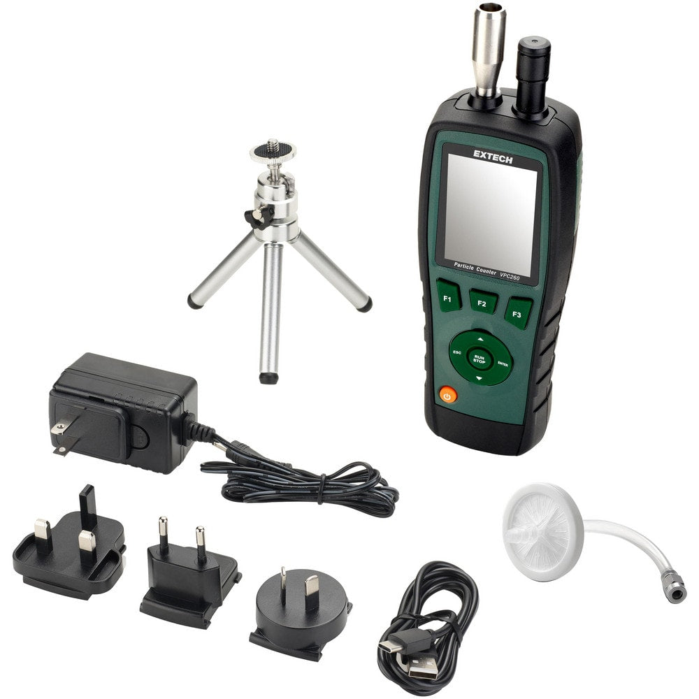 Thermometer/Hygrometers & Barometers; Product Type: Air Quality Monitor, Particle Counter; Probe Type: Wireless Sensor; Accuracy: ±3.5%; Dew Point Accuracy: ±3.5%; Power Source: Battery; Battery Size: 9V